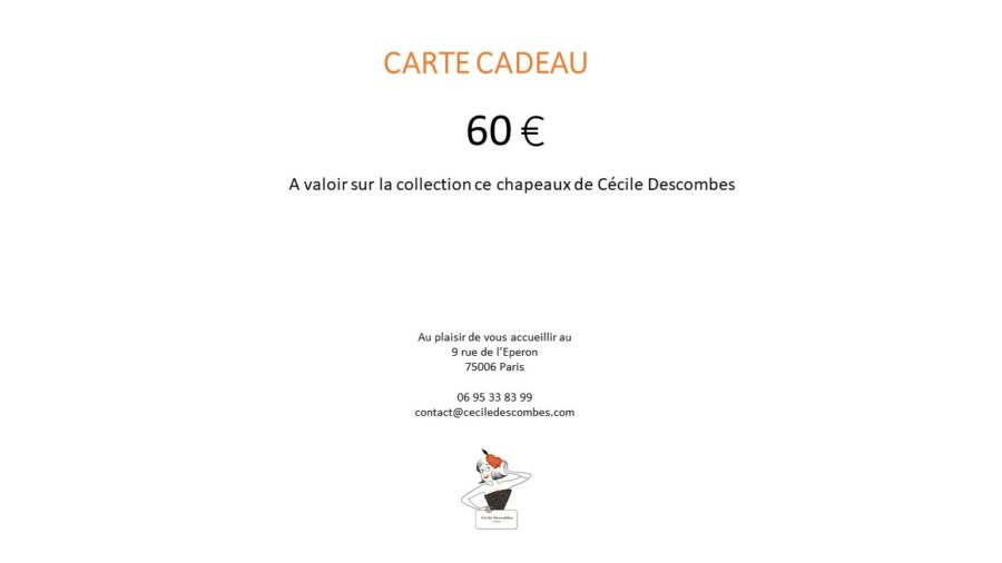 carte cadeau – Image 2