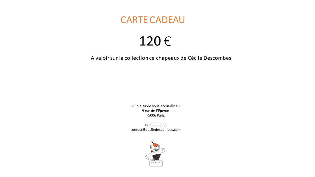 carte cadeau – Image 2